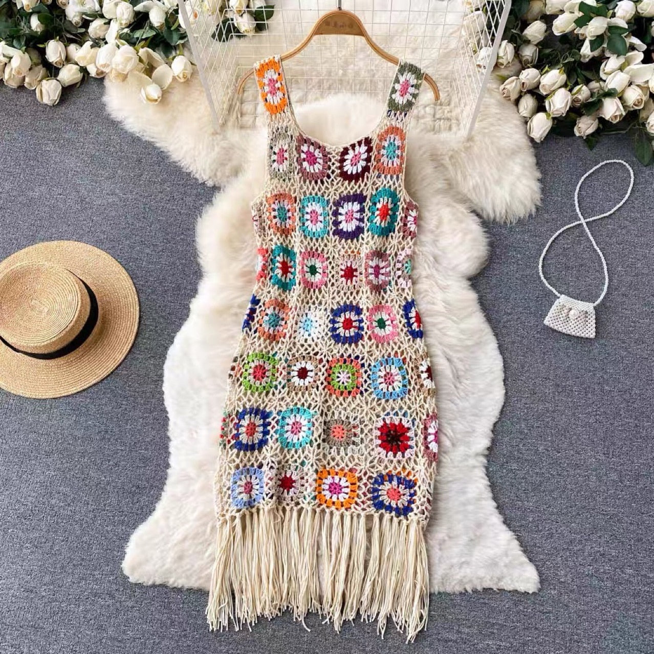 Robe en crochet