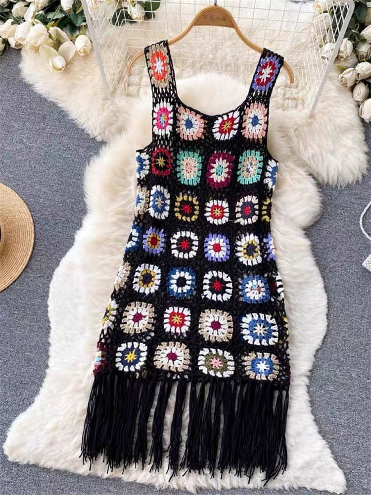 Robe en crochet