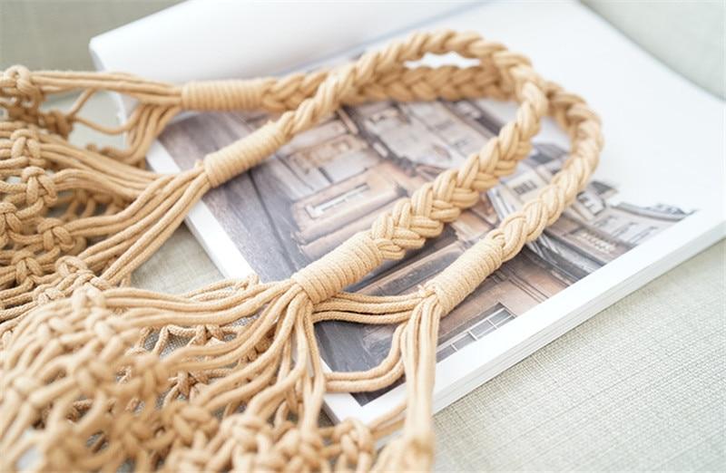 Sac Filet Macramé en coton