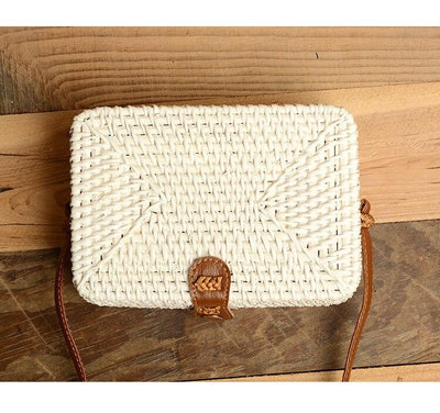 Sac Macramé Blanc