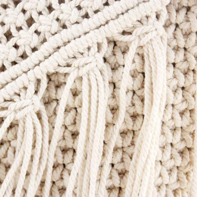 Sac Bandoulière Macramé pompon