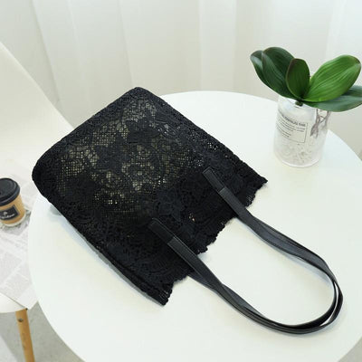 Sac à Main Macramé noir