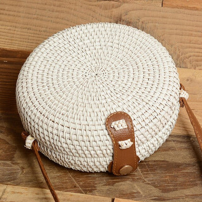 Sac Rond en Macramé