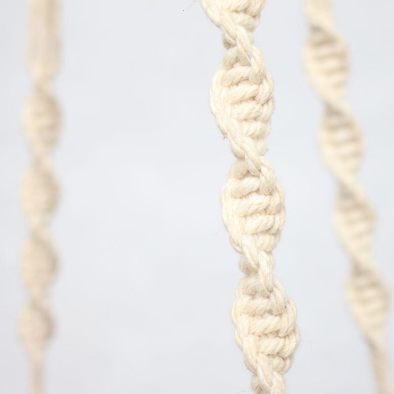 Suspension Macramé Emiline Atelier Macramé fil de coton torsadé