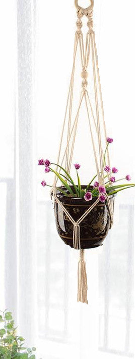 Suspension Macramé Haneia Atelier Macramé fenetre