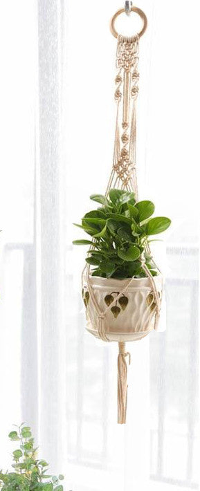 Suspension Macramé Zoé Atelier Macramé dans un salon