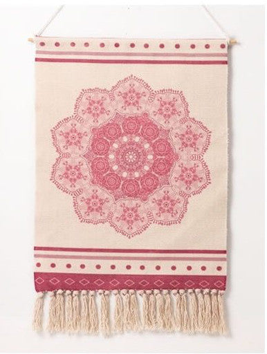 Tapisserie Murale en Macramé Flora Atelier Macramé