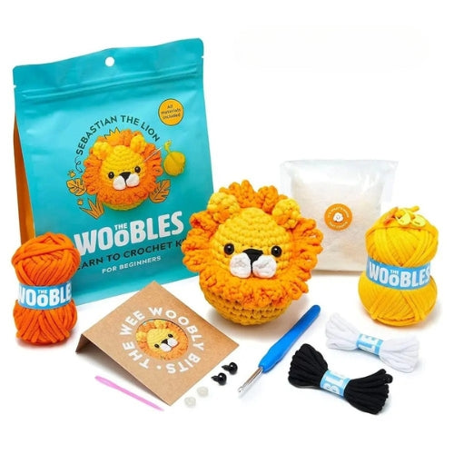 Kit crochet débutant - Petit Lion Amigurumi
