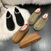 Mules fourrées plateforme - bottines fourrées plateforme - Mules compensées fourrées