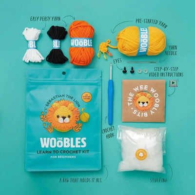 Kit crochet débutant - Petit Lion Amigurumi