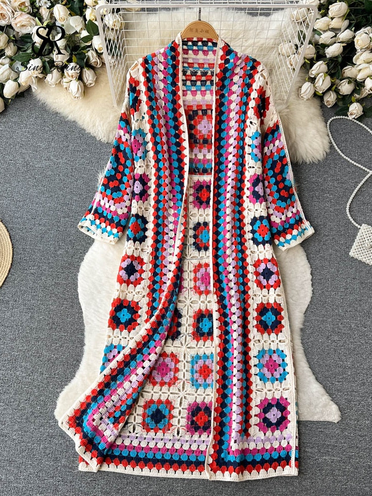 Cardigan crochet - Atelier Macramé