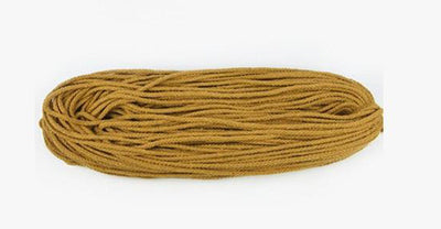 Corde en macramé Atelier Macramé en coton naturel rouleau de plusieurs mètres 5mm de diamètre kaki