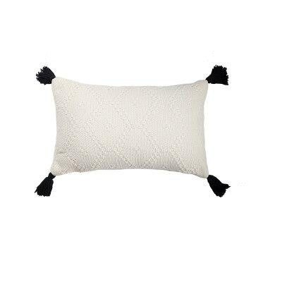 Coussin Macramé Leonor Atelier Macramé sur fond blanc