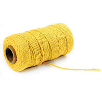 Fil à Macramé Jaune - 75 Mètres - Marque Century Crafter's - Neuf