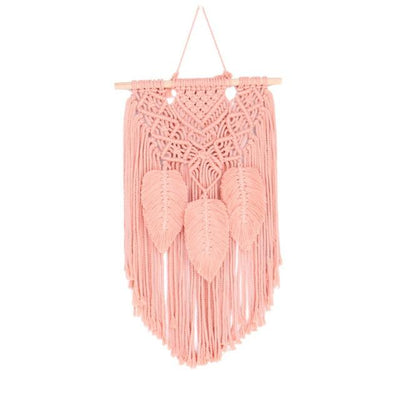 Macramé Mural Charlie Atelier Macramé couleur rose