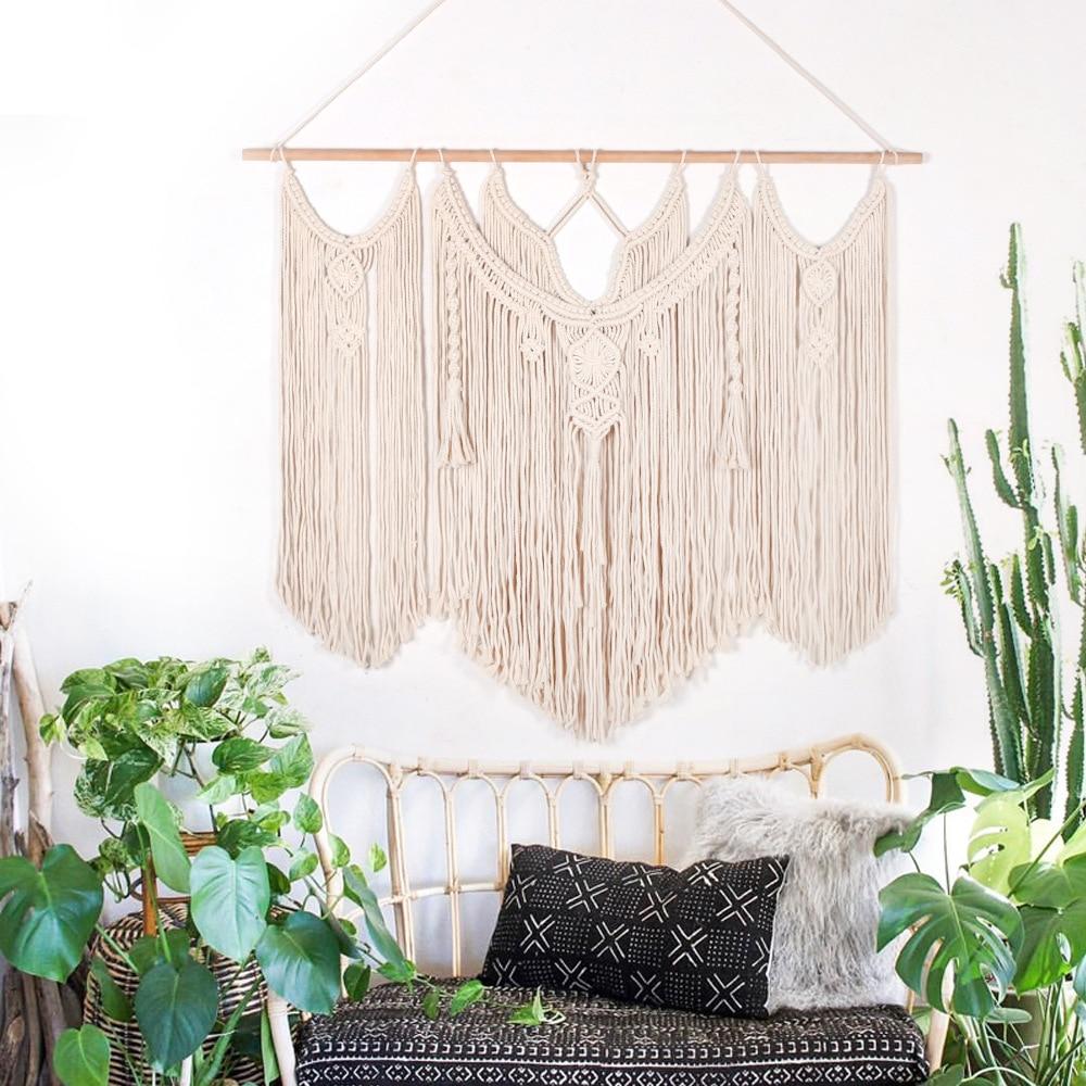 Cosysparks Tenture murale en macramé, Macramé Tenture Murale Cosysparks Tenture murale en macramé, Macramé Tenture Murale