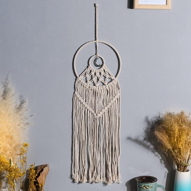 Macramé Mural Milan Atelier Macramé avec des plantes